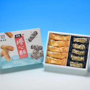 原味+黑巧魚鬆捲心酥